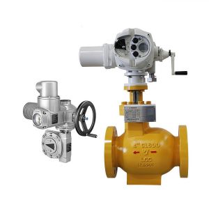 Customized Electric Stainless Steel Axial Flow Valve Industrial Electric Control