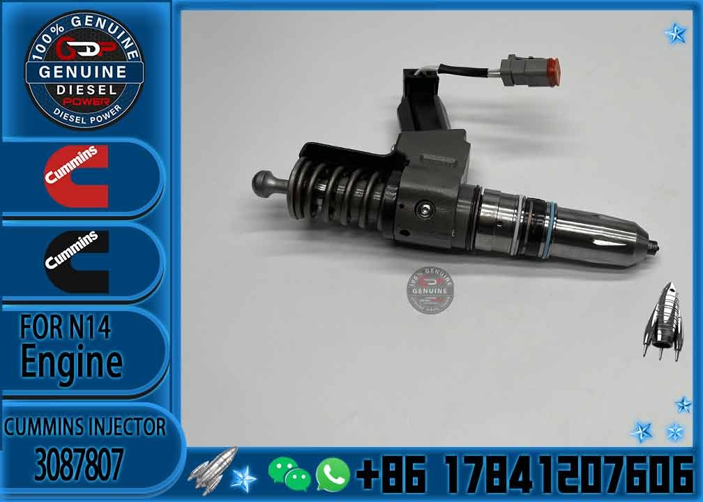 Common Rail Diesel Fuel Injector 3411764 3087733 3087807 For Cummins QSN14 N14