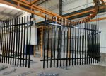 Waterproof Steel Tube Fence Eco-friendly Powder coated Wrought Iron Fence