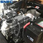 Heavy Forklift 1.5 Ton Gasoline LPG Dual Fuel Truck with Triangle Wide Rearview
