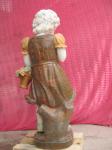 Multi-colour baby marble sculpture