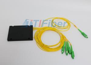 China Box Type SC/APC 1 X 4 Fiber Optic Splitter Digital Optical Cable Splitter factory