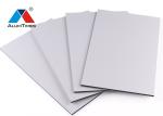 PVDF Coated Aluminum Composite Metal Panels , Outdoor Wall Cladding Panels