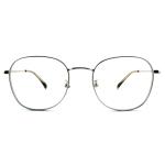 FM2582 Lightweight Round Metal Glasses Frame , Customized Optical Spectacle