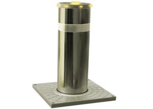 China 316 Stainless Steel Automatic Security Bollards , Electric Road Safety Bollards factory