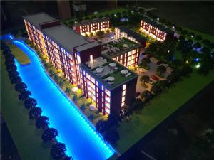 China Commercial Miniature Architectural Models UK Residential Building Style factory