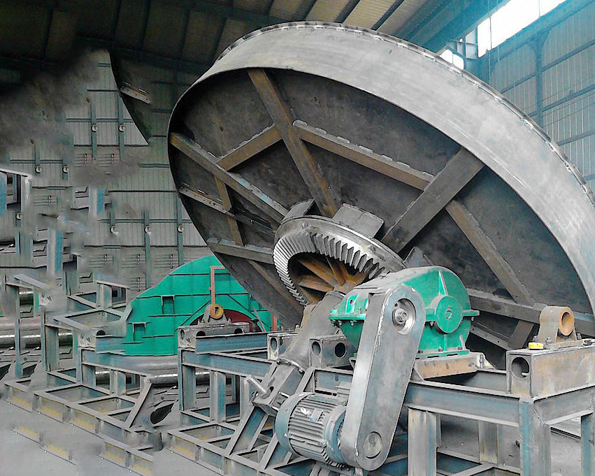 Lightweight Disc Granulator Machine Compact Structure Small Floor Space