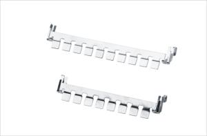 China Stainless Steel Earthing Bar for 10 Pair Krone LSA 2/10 Module YH-59093042-00 factory