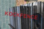 Heavy Duty Metal Fence Posts , 2.04kg/M Bitumen Painted Steel Galvanised Star