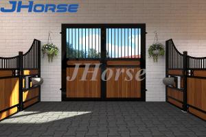 China 2.4m Box Track Horse Fitting Slide Triple Sliding Horse Barn Door Hardware factory