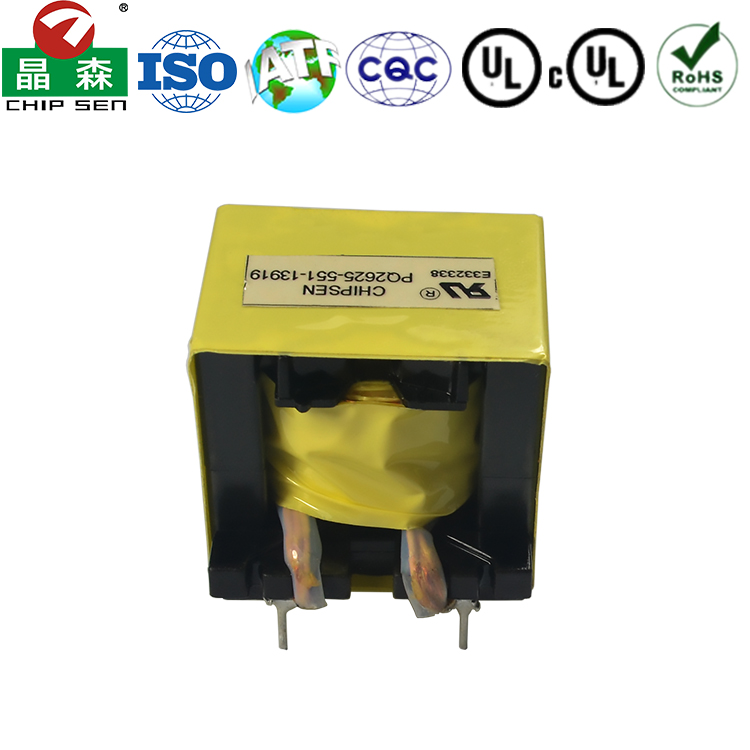 12V to 220V Neon Sign 24V SMPS PQ26 Power Transformer with 40C to 125 C Temperature Range and Customized Output Power
