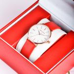 11cm Red Wrist Watch Accessories Box Pillow Leather Watch Case