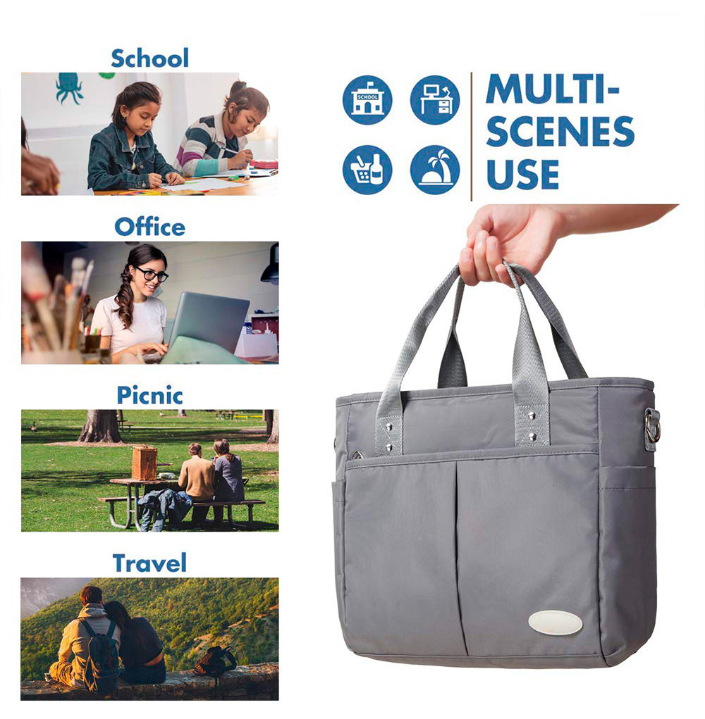 Unisex Multifunctional thermal cooler lunch bag For Picnic