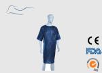 Microporpus Disposable Patient Gowns PP Material Neck / Waist Ties Type