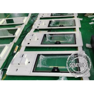 Camera Microphone Quick Service Kiosk With Printer Qr Code Scanner Logo Printing