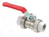 China PN25 Brass Ball Valve Between PP-R Pipes factory