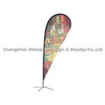 Promotional Flags And Banners , Durable Teardrop Flags Custom