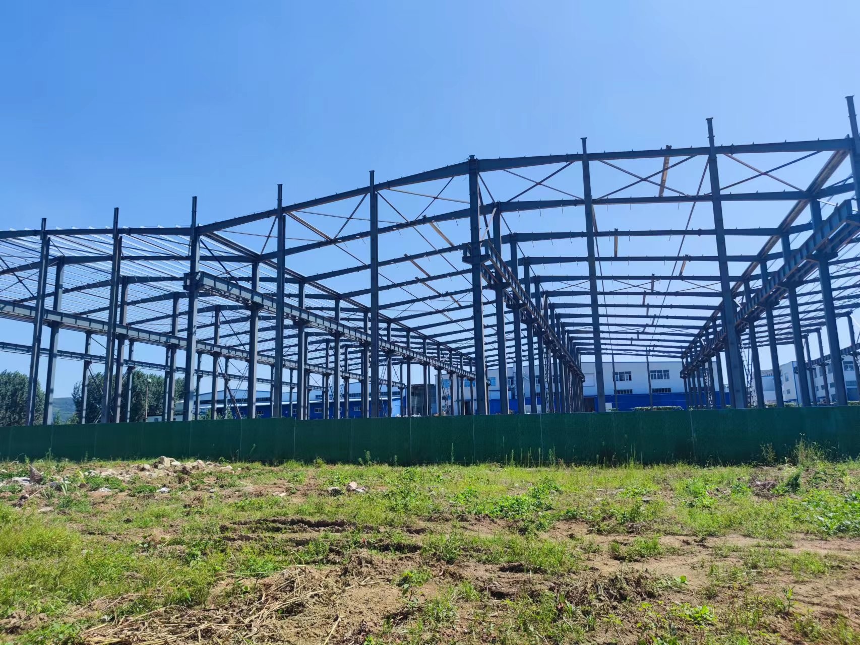 Well Design Industrial Steel Structure Frame Fabrication Buildings Construction