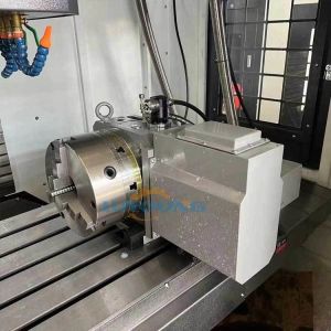 Chain Chip Conveyor VMC Machining Center VMC1270 with 3 Axes and 700mm Y Axis