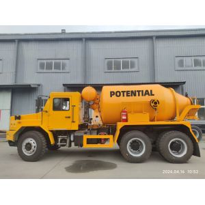 KJC-5 Smart Mining Underground Equipment Concrete Mixer Truck Customized