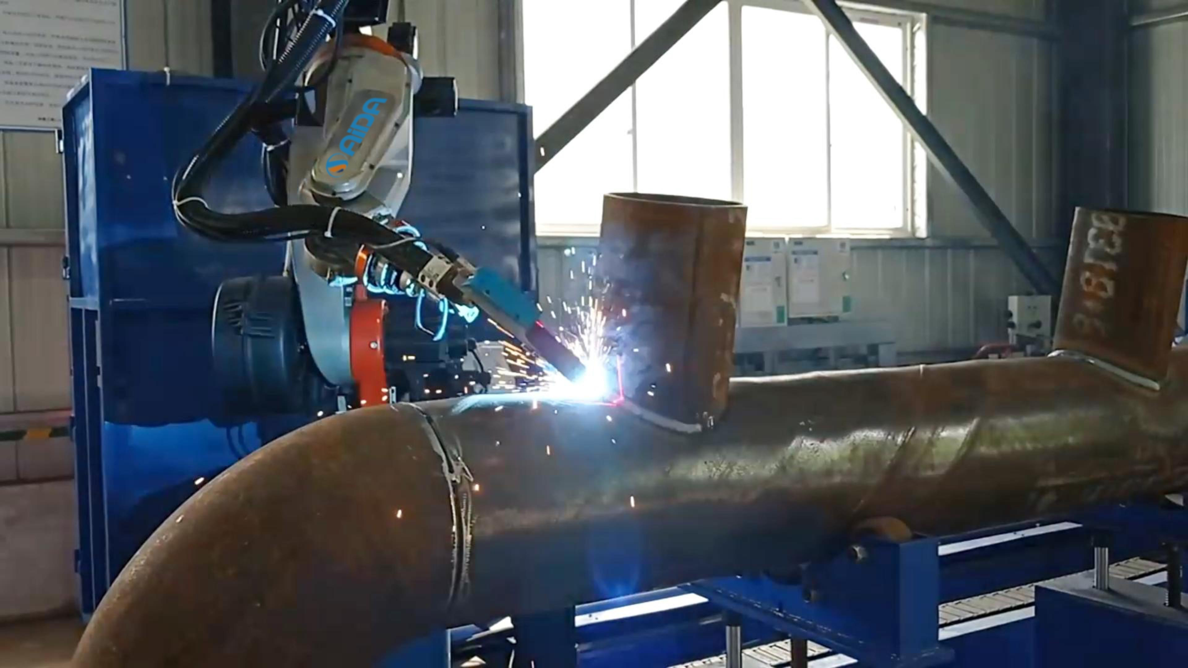 4.5kVA IRB 2600 Welding Robot with 360 Speed and IP67 Protection ISO SGS CE Power Capacity