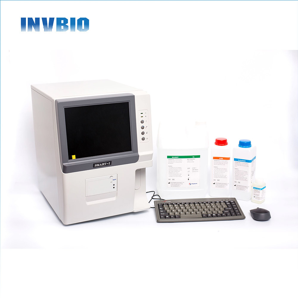 Touch Screen Clinical Hematology Analyzer Full Automatic Invbio Stable Performance