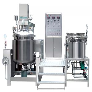 Stable Practical Vacuum Emulsifying Homogenizer , 220V Vacuum Homogenizer Cream