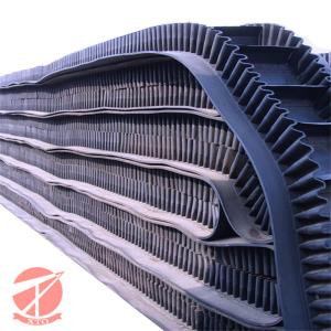 China Customizable Rubber Multi Ply Textile Corrugated Sidewall Conveyor Belt factory