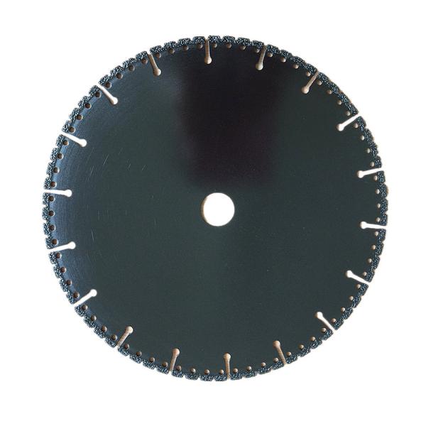 Good look 9inch 230×1.8/2.7×6×17T×22.23 Vacuum Brazed Diamond Grinding Cutting
