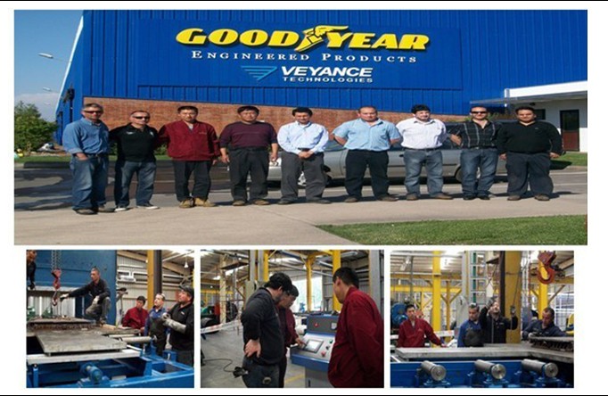Customer's Request 2000T Solid Tyre Vulcanizing Machine Rubber Press Machine