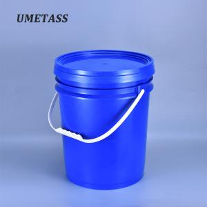 China Food Grade Raw Materials Acid Resistant Plastic Bucket for Chemical and Paint Storage factory