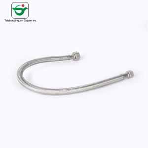 China Anti Torsion 10 Bar 24 Inch Braided Stainless Hose factory
