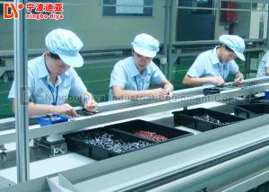 China Metal Edge LED Light Assembly Line , Mobile Phone Assembly Line With PVC Belt Conveyor factory
