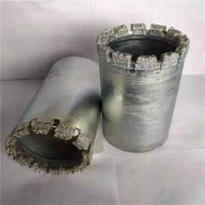 China Long Pipe Electroplated Diamond Drill Core Bits For Reinforced Concrete factory