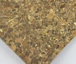 Wholesale 1.35m Width Nature Cork Fabric/Leather with Dark and Golden Color for