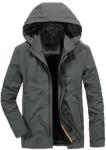 Water Resistant Taped Seam Jacket , Thin Outdoor Hooded Military Jacket
