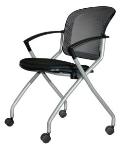 China China Mesh Conference Chair with Caster factory
