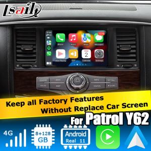 China Nissan Patrol Y62 Armada Qualcomm base Car Navigation Box carplay GPS Navigation Device factory