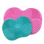 Easy Cleaning Silicone Makeup Tool Mat Anti - Oxidation With Suction Cup