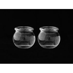 China Customized Printing Clear Glass Beverage Bottles 160ML With PP Cap on sale