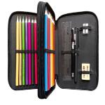 Big Capacity Waterproof Sublimation Pencil Pouch Stationery Storage Bag