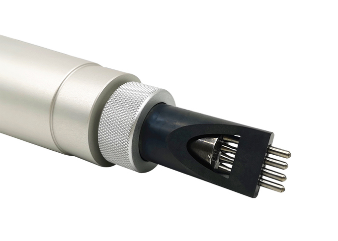 Stress Relief 4 Pin Type Ultrasonic Equipment For Internal Holes Of Various Metal Components