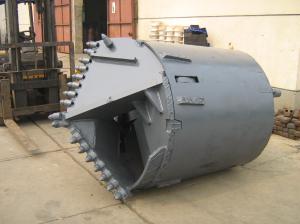 China 1 - 3 m Dia Drilling Bucket , Stone Drilling Rig Construction Machine Parts factory