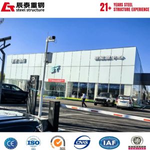 China Earthquake-Resistant Steel Structure Car Showroom with Bolt Connection on sale