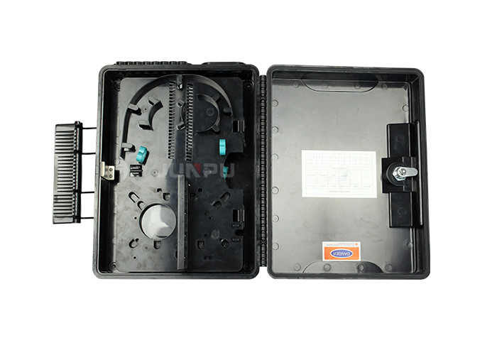 24 Core Outdoor Fiber Optic Distribution Box With SC Adapter And Pigtails