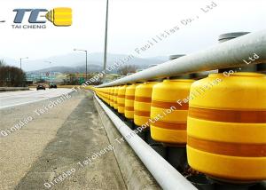 China Anti Crash Rolling Safety Road Barrier For Highway / Roadway Star Production factory