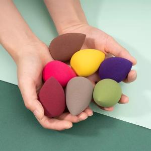 China Powder Puff Wesson Makeup Beauty Sponge 32x46mm Face Cosmetic Latex Free factory