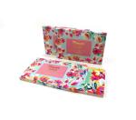 Blue Flower Pattern Children's Learning Flash Cards For Prayer Purpose