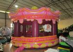 Round inflatable jumping house Merry-go-round inflatable bouncer inflatable
