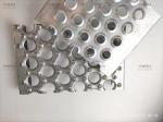 Round Hole Galvanized 450mm Width Grip Strut Safety Grating Anticorrosion